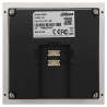 3 inch STN LCD display module for IP video intercom, metal housing, vandal-proof IK07 IP65 Silver DAHUA VTO4202F-MS