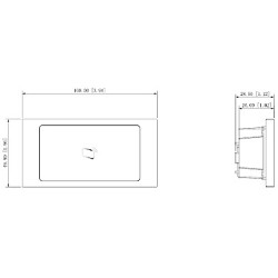 RFID Mifare 13.56MHz proximity lezer module voor IP video intercom VTO4202FB-P-S2 IP65 IK07 DAHUA VTO4202FB-MR