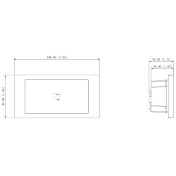 用于VTO4202FB模块化IP视频对讲系统的Unique 125kHz RFID近距离读卡器模块 DAHUA VTO4202FB-MR1