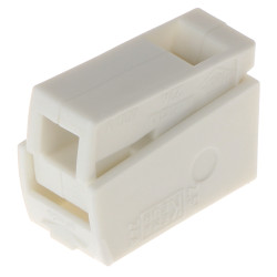 Valaisinliitin 3-napainen jousiliitin lampuille ja kattokruunuille valkoinen WAGO WAGO-224-112*P100