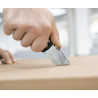 Professional folding knife with trapezoidal blade and spare blade storage for installation work WIHA WH-KNIFE/45425