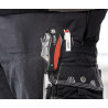 台形刃と予備刃収納部を備えたプロ仕様折りたたみ式カッター WIHA WH-KNIFE/45425