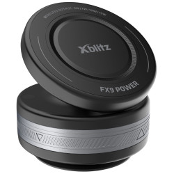 15W Qiワイヤレス充電機能付きマグネット式車載ホルダー 360度真空吸盤 Xblitz XB-FX9-POWER