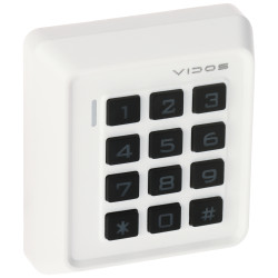 RFID Unique 125kHz 独立密码锁带背光键盘 IP40 VIDOS ZS40W