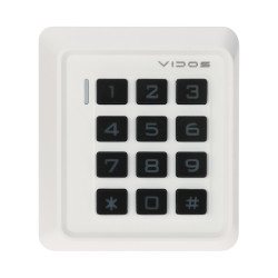 Autonomisches RFID Unique 125kHz Codeschloss mit beleuchteter Tastatur IP40 VIDOS ZS40W