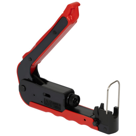 Pengelim Penyambung Mampatan Profesional F BNC IEC RCA untuk Kabel Sepaksi RG6 RG59 RG11 Universal MASTER ZZ-071