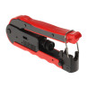 Professional Universal Compression Connector Crimping Tool for F BNC IEC RCA RG6 RG59 RG11 Coaxial Cables MASTER ZZ-071