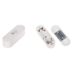 Sæt med 4 smarte termostathoveder med temperatursensorer og ZigBee Tuya Smart gateway ATLO ATLO-TH2-TUYA-ATLO-TH-TUYA-4