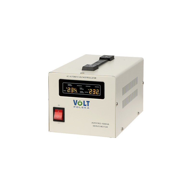 Nätspänningsstabilisator AVR-PRO-1000VA 1000VA 230V AC VOLT Polska AVR-PRO-1000VA