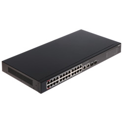 Διακόπτης PoE 24 θυρών 10/100/1000 Mb/s με υποστήριξη SFP και διαχείριση μέσω cloud DAHUA CS4228-24GT-240