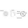 8 Mpx 4K UHD Smart Hybrid Light IP-kamera med 2.8 mm objektiv og mikrofon Hikvision DS-2CD1383G2-LIUF(2.8MM)