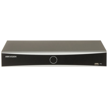 8-kanaals netwerkrecorder 8xPoE AcuSense 12Mpx H.265+ Hikvision DS-7608NXI-K1/8P(D)