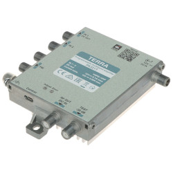 Προγραμματιζόμενος πολυζωνικός ενισχυτής καναλιών DVB-T/T2 20 διαδρομών ενίσχυσης με AGC TERRA PA-321TP