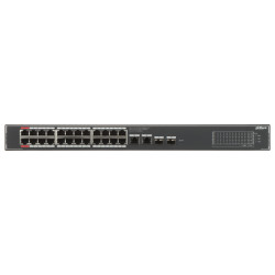 24-portový PoE SFP spravovateľný switch pre IP CCTV monitoring DAHUA SG4028LP