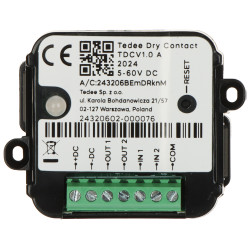 Wired module for Dry Contact locks GERDA TEDEE-DRY-CONTACT