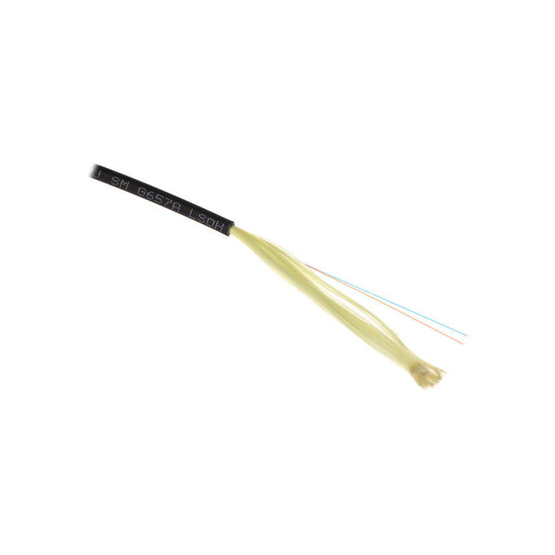 Evrensel fiber optik kablo 2 tek modlu fiber G.657A2 1000m Ultimode ULT-FC.E-2SM/1000