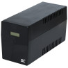 Avbruddsfri strømforsyning UPS 1500 VA Line-interactive med LCD-skjerm og programvare Green Cell UPS04