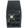 LCD 디스플레이 및 소프트웨어가 포함된 1500 VA 라인 인터랙티브 UPS 무정전 전원 공급 장치 Green Cell UPS04
