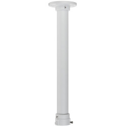 Supporto a soffitto per telecamere Speed Dome bianco alluminio 50cm passaggio cavi montaggio a soffitto accessori CCTV Hikvision