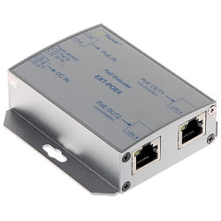PoE Extender 10/100Mb/s Bereikvergroting tot 200m Metalen Behuizing Fast Ethernet RJ45 PULSAR EXT-POE4