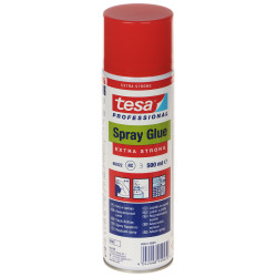 Adeziv puternic spray pentru materiale textile plastice cauciuc metal lemn 500ml TESA SPRAY-GLUE/500ML