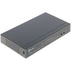 8-Port PoE Switch 10/100 Mbps 4x PoE 41W Desktop Extended Range 250m Metal Housing TP-LINK TL-SF1008LP