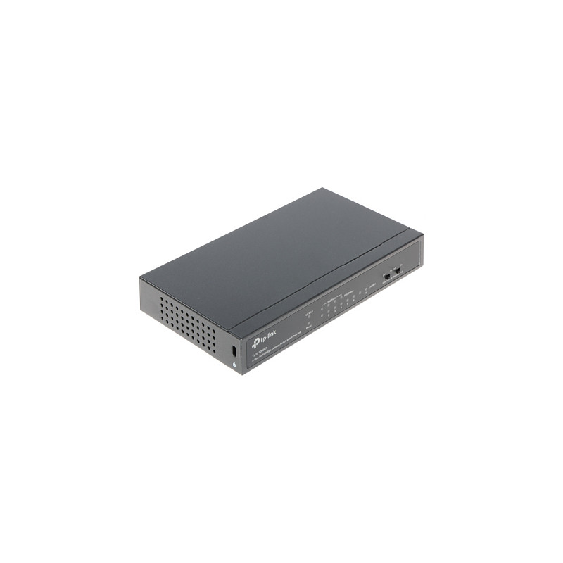 8-Port 10/100 Mbps PoE Switch 4x PoE 41W Desktop Extended Range 250m Metal Housing TP-LINK TL-SF1008LP