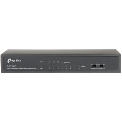 Διακόπτης PoE 8 θυρών 10/100 Mbps 4x PoE 41W Επιτραπέζιος Εκτεταμένη Εμβέλεια 250m Μεταλλικό Περίβλημα TP-LINK TL-SF1008LP
