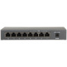 8端口 10/100 Mbps PoE 交换机 4x PoE 41W 桌面型 250m 扩展传输距离 金属外壳 TP-LINK TL-SF1008LP