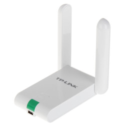 WiFi USB nettverkskort 300Mbps trådløs adapter ekstern antenne lang rekkevidde stabil tilkobling TP-LINK TL-WN822N