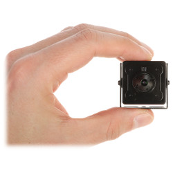 Pinhole камера 4в1 AHD CVI TVI CVBS 1080p 2Mpx WDR Starlight обектив 2.8mm миниатюрна скрита шпионска за наблюдение DAHUA HAC-HU