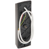 קורא קרבה RFID MIFARE 13.56MHz RS-485 RACS 5 חיצוני IP65 בקרת כניסה קורא כרטיסים ומחזיקי מפתחות ROGER MCT12M-BK
