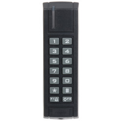 בקר גישה עם מקלדת Unique 125kHz, 3 קווי כניסה, IP67 ROGER PR312EM-G