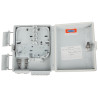 Utomhus väggmonterad fiberoptisk kopplingsbox IP65 12x SC Simplex 12x LC Duplex vit box muff OPTON PPO-12