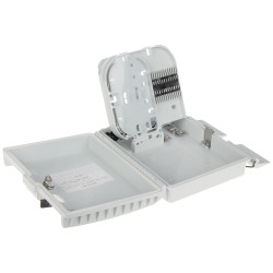 Kültéri fali optikai elosztó IP65 12x SC Simplex 12x LC Duplex fehér doboz OPTON PPO-12