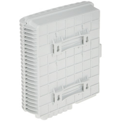 Outdoor wall-mounted fiber optic patch panel IP65 12x SC Simplex 12x LC Duplex white box splice enclosure OPTON PPO-12