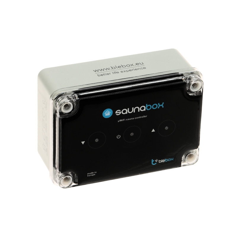 Intelligent Wi-Fi sauna controller 1x230V AC / 3x230V AC BleBox SAUNABOX/BLEBOX