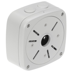 Mounting box for surveillance cameras wall ceiling mount aluminum IP66 white spacer junction box BCS BCS-ATU-B