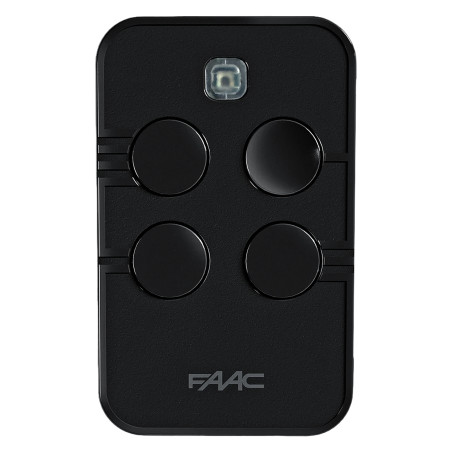 שלט רחוק בעל ארבעה ערוצים לשערים 868MHz SLH RC DS SL תחליף ל-XT4 868 SLH לבקרת אוטומציה של שערים FAAC FAAC-XTO4