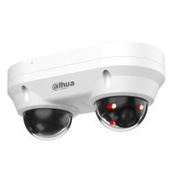 デュアルIPカメラ 耐破壊性 2x4MP 2x2.8mm WizSense Smart Dual Light Starlight WDR IP67 IK10 PoE DAHUA IPC-HDBW2449F-AS-E2-IL-0280B