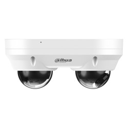 Падвойная IP-камера вандалаўстойлівая 2x4MP 2x2.8mm WizSense Smart Dual Light Starlight WDR IP67 IK10 PoE DAHUA IPC-HDBW2449F-AS