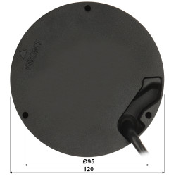 4.7Mpx 어안 IP 카메라 2.1mm IR 15m WDR IVS WizSense 블랙 DAHUA IPC-HDBW3441R-AS-P-0210B-BLACK