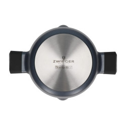 Aluminium Topfset 6-teilig Greblon Antihaftbeschichtung Induktion Zwieger ZW-EK-3499