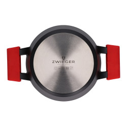 Gryte- og pannesett 9 deler aluminium Greblon-belegg induksjon All-In-One kjøkken Zwieger ZW-EK-4472