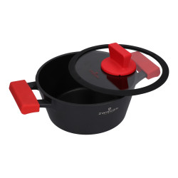 Ensemble de casseroles et poêles en aluminium revêtement Greblon induction 6 pièces Zwieger ZW-EK-3390