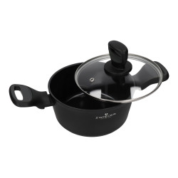 Juego de ollas de aluminio con revestimiento cerámico 6 piezas Inducción Zwieger ZW-EK-5127