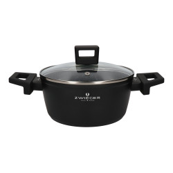 Set med aluminiumkastruller med marmorstenbeläggning och ugnsform 9 delar induktion Zwieger ZW-EK-5363