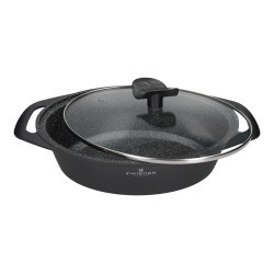 Set med aluminiumkastruller med marmorstenbeläggning och ugnsform 9 delar induktion Zwieger ZW-EK-5363