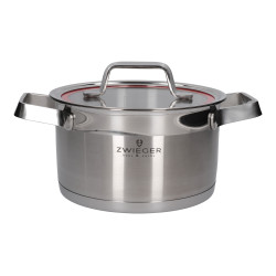 11-delige pannenset en koekenpannen 24 28 cm roestvrij staal inductie kookgerei set Zwieger ZW-EK-5370