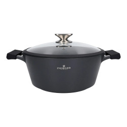 7-teiliges Topf- und Pfannenset Granitbeschichtung Greblon Induktion Backofen All-In-One Kochgeschirrset Zwieger ZW-EK-3369